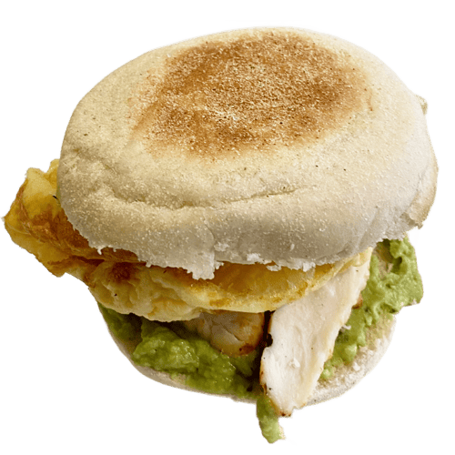 English Muffin: Chicken & Cheese