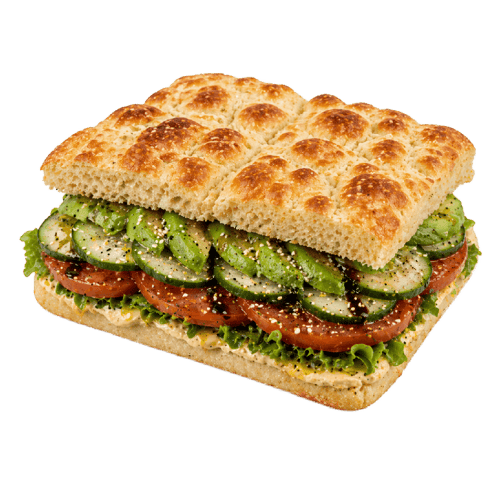 Hummus & Advocado Sandwich