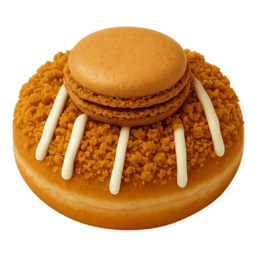 Speculoos Macaron Donut