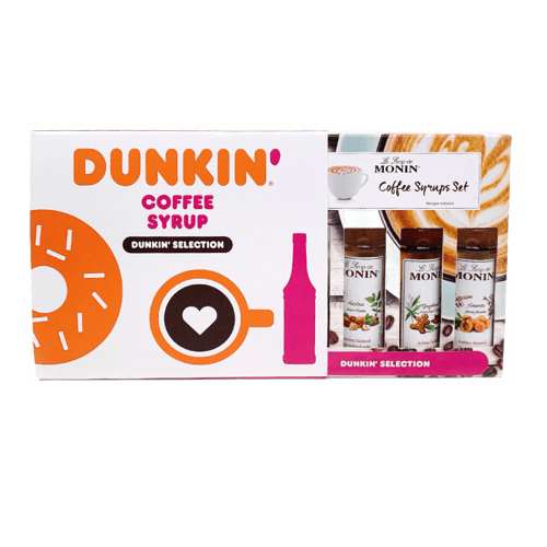 Dunkin’ Selection Monin Coffee set 5 x 5CL