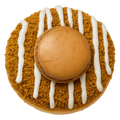 Speculoos Macaron Donut
