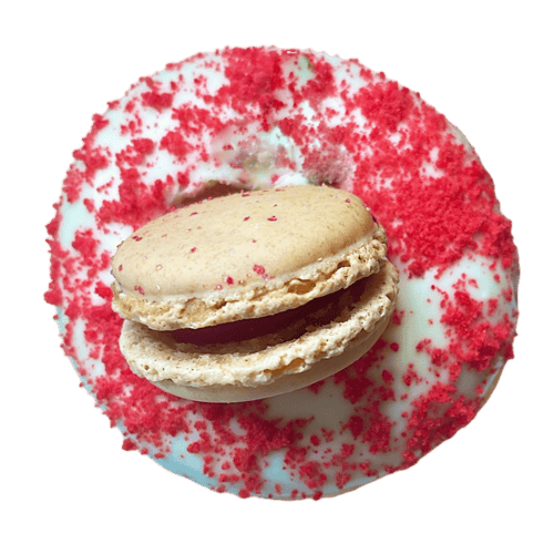 Red Velvet Macaron Surprise