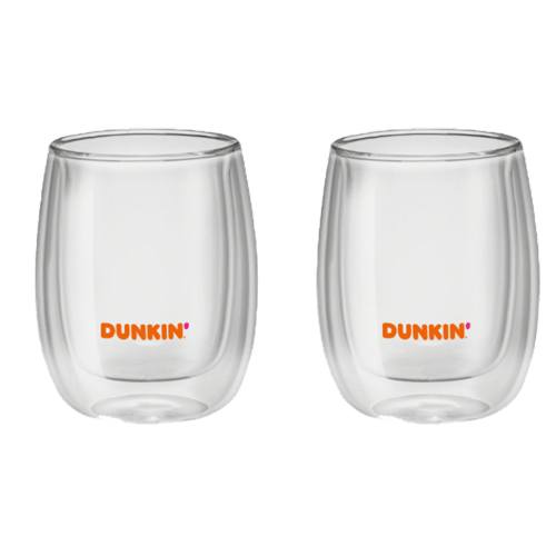 Dunkin' Set Latte Macchiato Glazen