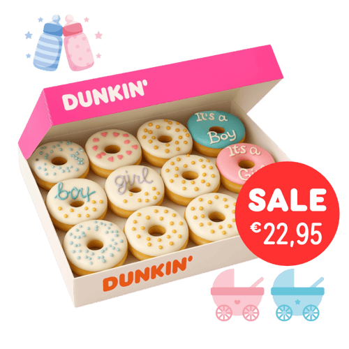 Baby Donut Box 12