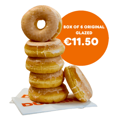 Donut Box 6 Original Glazed