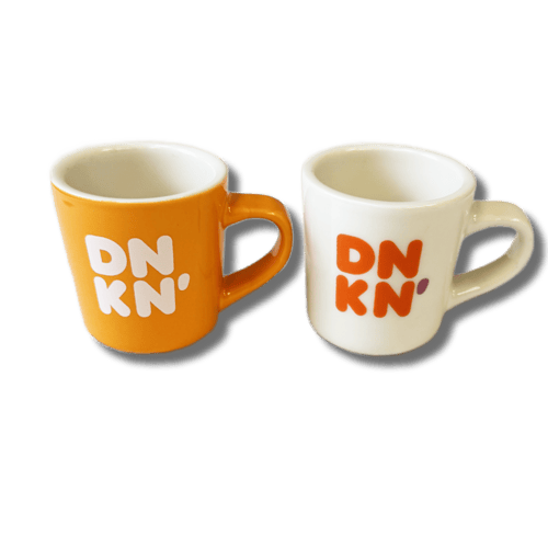 Dunkin' Espresso Ceramic Mugs