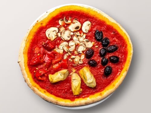 Bio Pizza 4 Stagioni Vegan