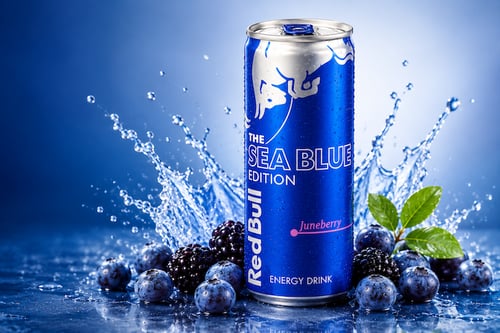 Red Bull® The Sea Blue Edition 