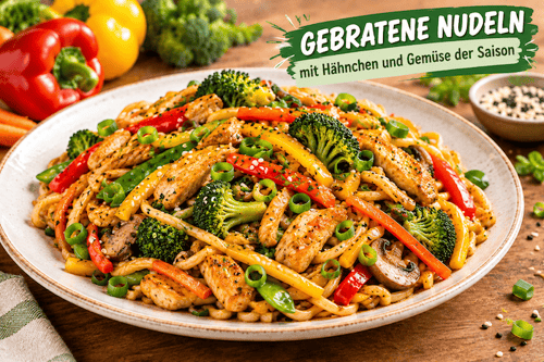 Chicken Nudelpfanne