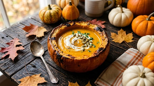 Kürbissuppe
