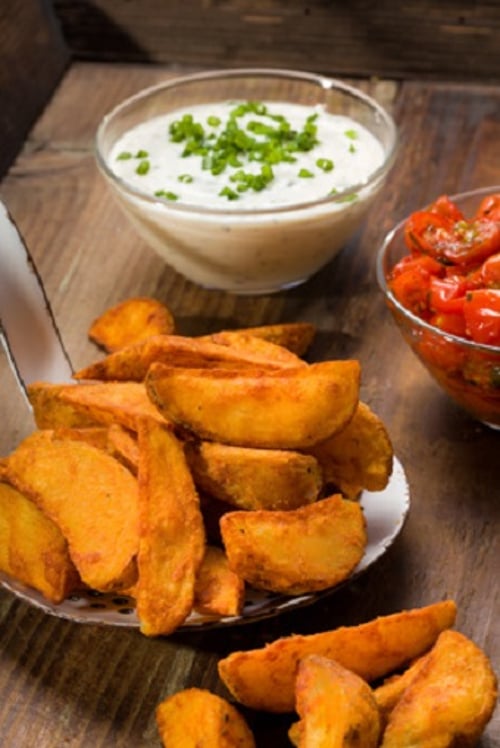 Portion Kartoffelecken
