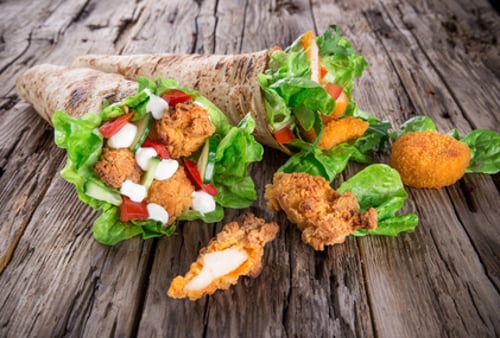 Wrap Double Chicken