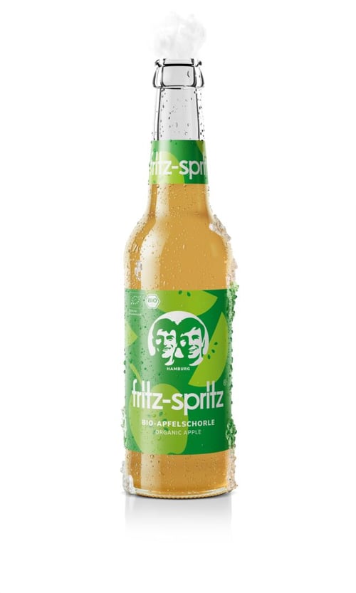 Fritz Bio Apfelsaftschorle 0,33l