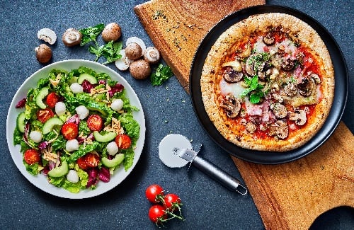 Menü Pizza & Fresh