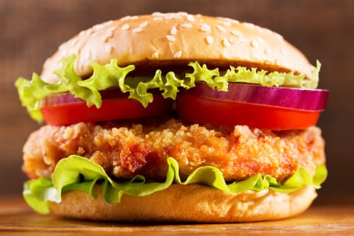 Chicken Schnitzel Burger