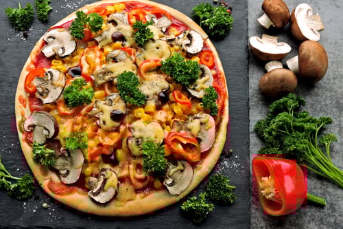 Vegan Pizza Grünli