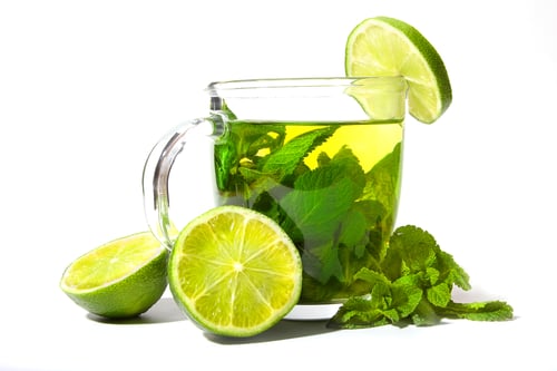 Tee Frische Minze mit Limette