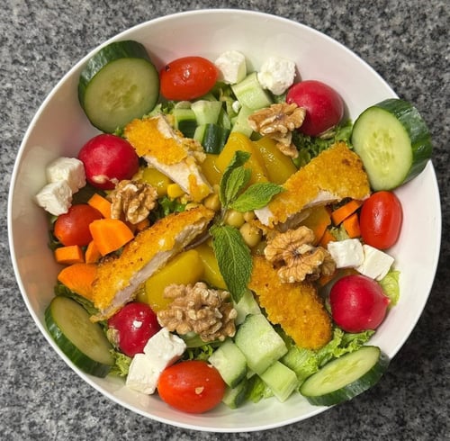 Crispy Chicken Salat Bowl