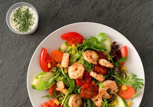 Garnelen Salat