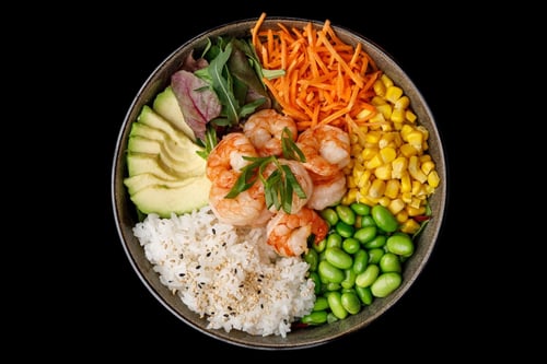 Funa Poke Bowl Scampi