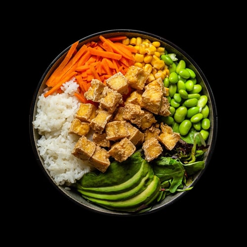 Funa Poke Bowl Crispy Tofu