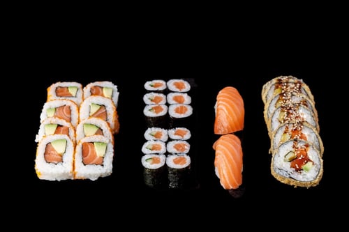 Lachs Menü XL (28 Stück)