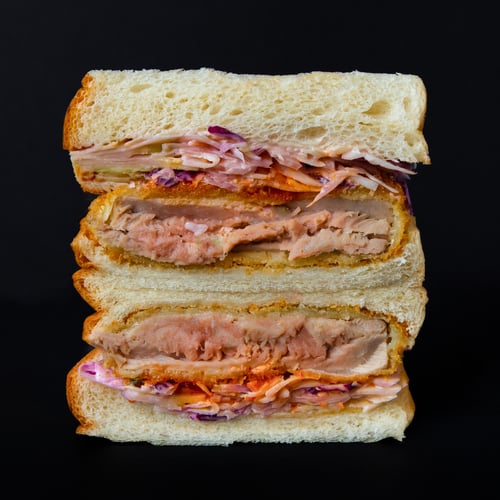 Salmon Sando