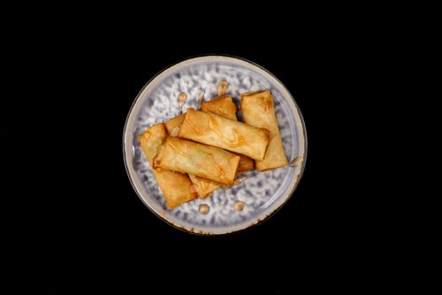Frühlingsrollen (vegetarisch 6 Stück)