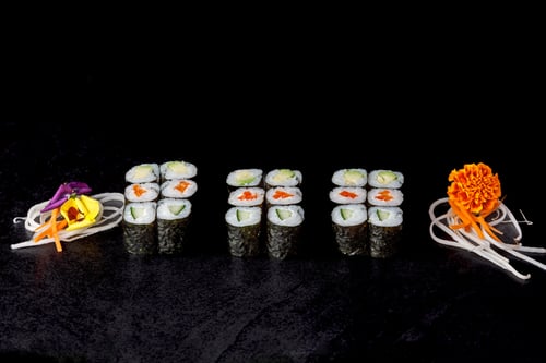 Maki Vegetaria Menü (18 Stück)