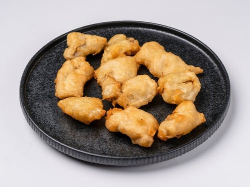 Knuspriger Fisch
