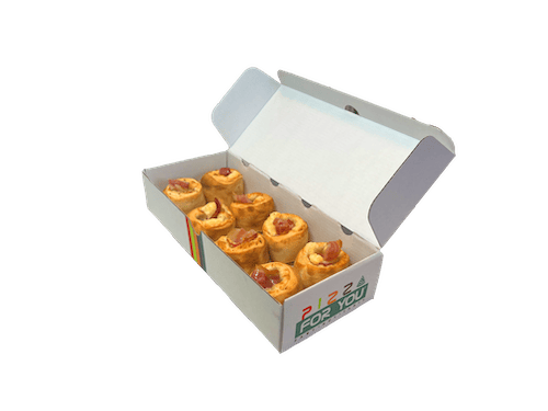 Bacon & Cheese Pizzabrötchen