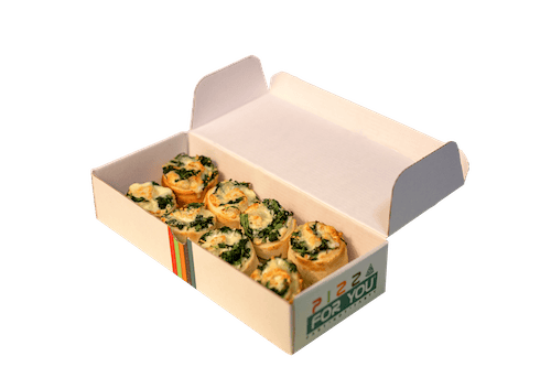 Pizzabrötchen Spinacy & Cheese