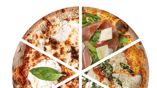 Grundpizza mit Mozzarella