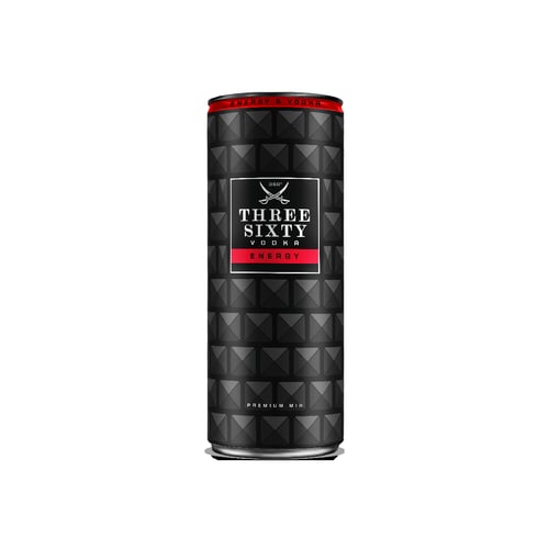 THREE SIXTY Vodka 0,33l   10%vol