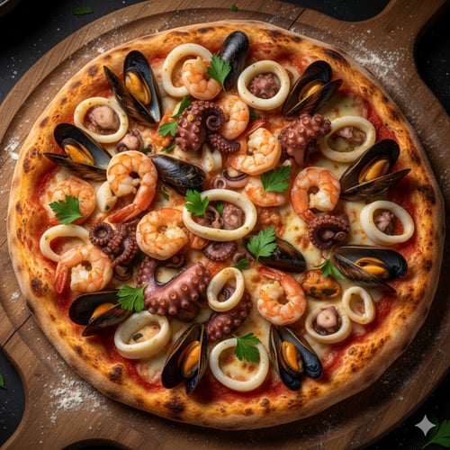 Pizza Frutti di Mare 26cm