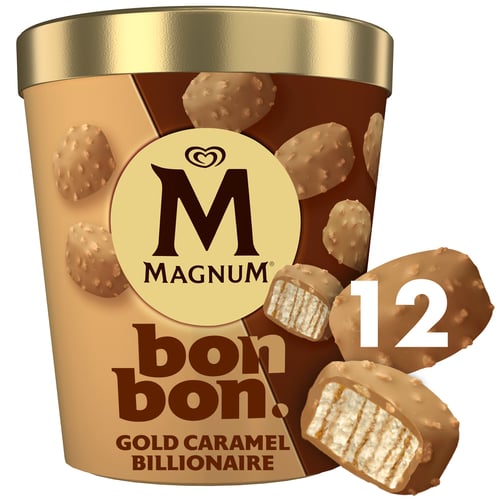 Magnum bonbon Gold Caramel Billionaire 204ml
