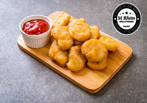 Hähnchen Nuggets 8 Stk. Ohne Pommes