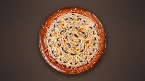 Brezel Pizza Funghi 26cm