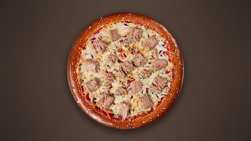 Brezel Pizza Tonno 26cm