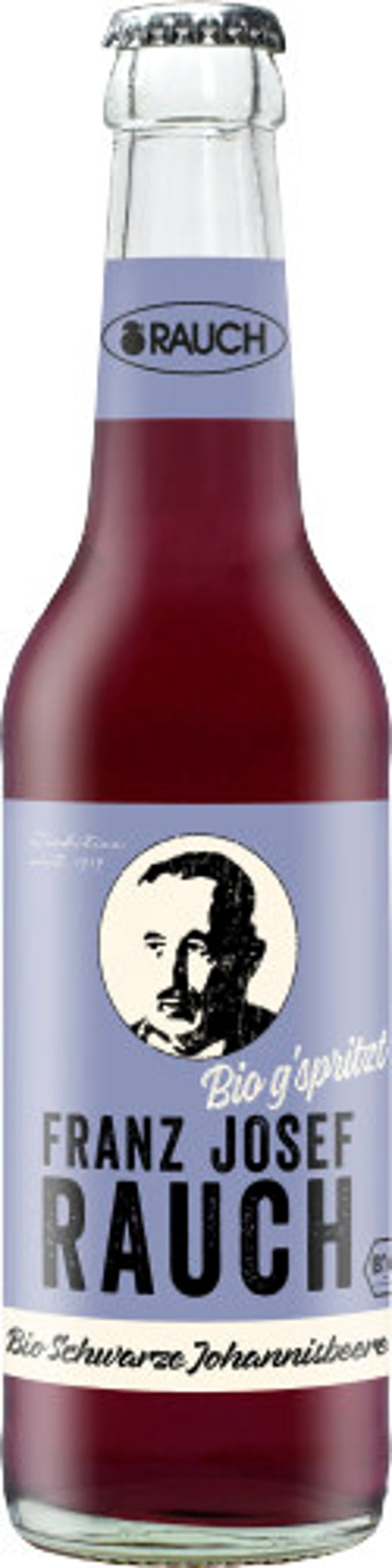 Bio Schorle schwarze Johannisbeere  Rauch 0,33L