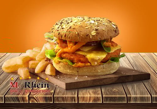 Buffalo Chik‘n Burger  135g