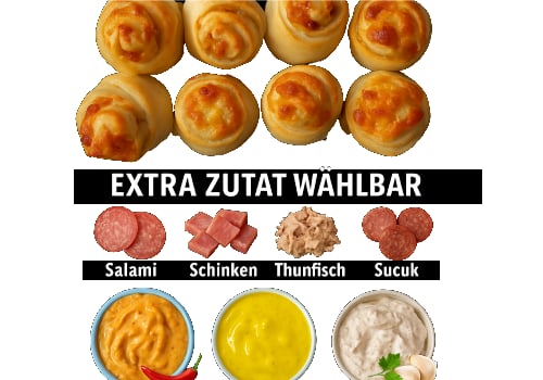 Pizza Brötchen ( 8 Stück)