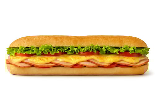 Croque Doppelschinken [Groß]