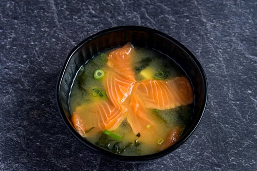Lachs Suppe