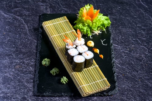 Ebi Negi Maki, 6 Stück