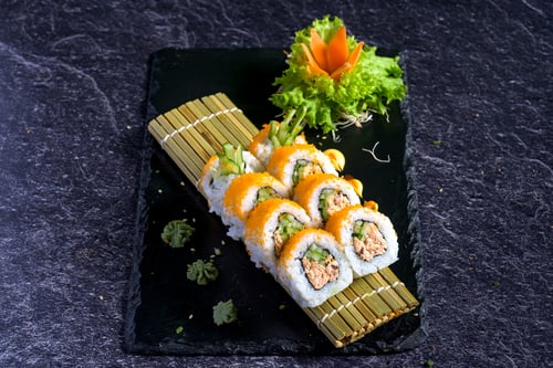 Inside Out Roll Salmon, 8 Stück