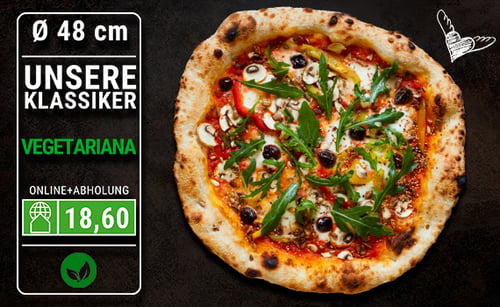 Pizza Vegetariana Ø 48cm