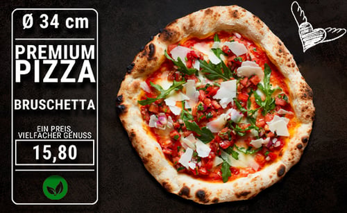 Pizza Bruschetta Ø 34cm