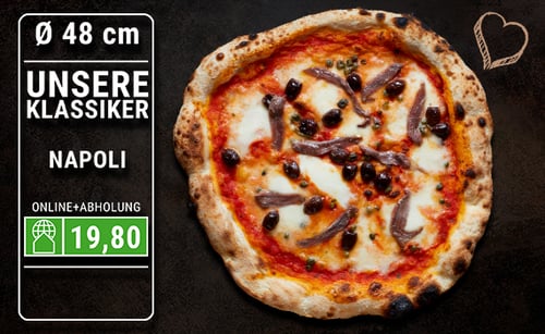 Pizza Napoli Ø 48cm