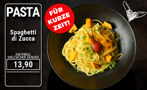 Pasta Spaghetti alla Crema di Zucca